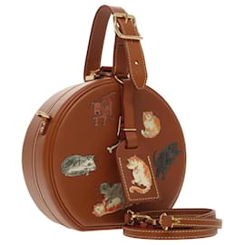 LOUIS VUITTON Catgram Petite Boite Chapeau Borsa a Spalla Marrone M52972 Auth 98529SM