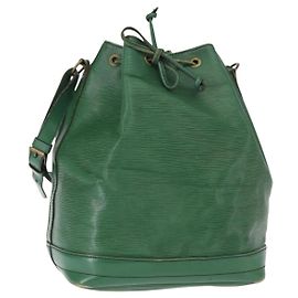 LOUIS VUITTON Borsa a Spalla Epi Noe Verde M44004 LV Auth 154171