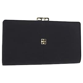 Lange Geldbörse aus schwarzem Leder Authentisch GIVENCHY 153774V - Givenchy