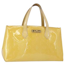 LOUIS VUITTON Borsa Wilshire PM Monogram Vernis Jone passion M91725 LV Auth 155902