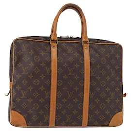 LOUIS VUITTON Monogram Porta Documenti da Viaggio Borsa Business M53361 Auth ep12329