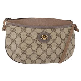 Gucci Borsa a Spalla GG Supreme PVC Beige 904 02 020 Auth 155207