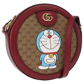 Borsa di collaborazione GUCCI Micro GG Supreme Doraemon in PVC 625216 Auth 156658SAM
