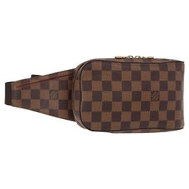 LOUIS VUITTON Borsa a Spalla Damier Ebene Geronimos N51994 LV Auth 153879