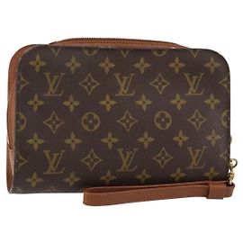 LOUIS VUITTON Clutch Orsay Monogram M51790 LV Auth gh1318