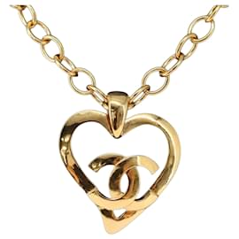 Collana CHANEL COCO in metallo dorato CC Auth 154033SAV - Chanel