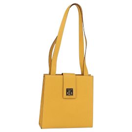 Céline Borsa a Spalla CELINE in Pelle Giallo Oro Auth 153948