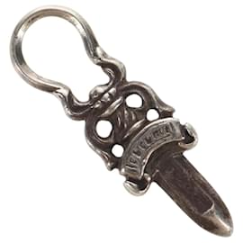 Chrome Hearts Dolch Anhänger Top Charm Ag925 Silber Auth 152466M
