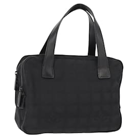 CHANEL Nuova Borsa da Viaggio in Nylon Nera CC Auth ki6162
