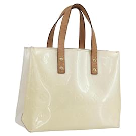 LOUIS VUITTON Bolso de Mano Monogram Vernis Reade PM Perle M91336 LV Auth 153943V - Louis Vuitton