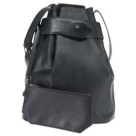 LOUIS VUITTON Borsa a Spalla Epi GM Nera M80155 LV Auth 149082