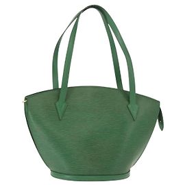 LOUIS VUITTON Borsa a Spalla Epi Saint Jacques Verde M52264 Auth gh1063