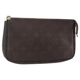 LOUIS VUITTON Monogram Pochette Accessoires Tasche M51980 LV Auth 148053