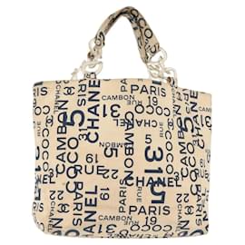 CHANEL Borsa Tote Bysy in Tela Bianca CC Auth 145779