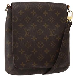 LOUIS VUITTON Borsa a Spalla Corto Monogram Musette Salsa M51258 LV Auth 142927