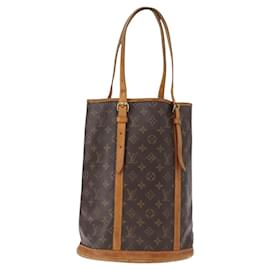 LOUIS VUITTON Monogram Bucket GM Schultertasche M42236 LV Auth 154494