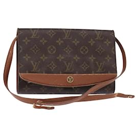 LOUIS VUITTON Bolsa de Hombro Monogram Bordeaux 27 M51797 LV Auth 143318