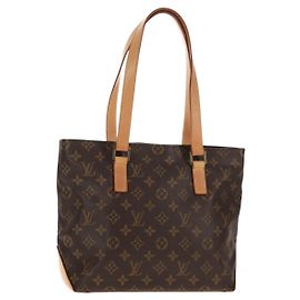 LOUIS VUITTON Borsa Tote Cabas Piano Monogram M51148 LV Auth 145963V