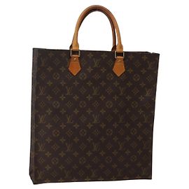 LOUIS VUITTON Borsa Sac Plat Monogram M51140 Auth LV 143141