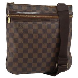 LOUIS VUITTON Pochette Bosphore Damier Ebene Borsa a Spalla N51111 LV Auth ep11391