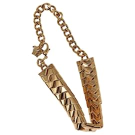 Colar VERSACE metal ouro Auth am9188 - Versace