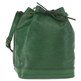LOUIS VUITTON Borsa a Spalla Epi Noe Verde M44004 LV Auth BA8481