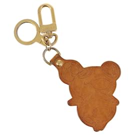 LOUIS VUITTON Takashi Murakami Porte Cles Panda Charm Leather M62637 Auth 150315 - Louis Vuitton