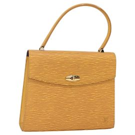 LOUIS VUITTON Borsa a Mano Epi Malesherbes Tassili Giallo Jonne M52379 Auth 149143