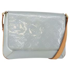 LOUIS VUITTON Monogram Vernis Thompson Street Bag Lavande M91009 LV Auth 153871V
