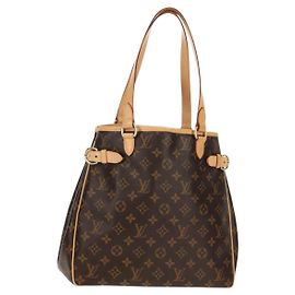 LOUIS VUITTON Monogram Batignolles Vertikale Tote Tasche M51153 LV Auth 153625SAV