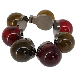 FENDI Armband mit farbigen Steinen Metall Rot Auth am9407V - Fendi