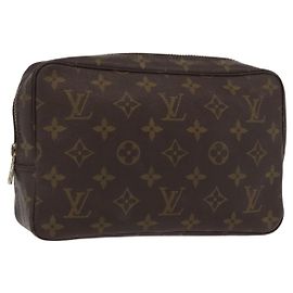 LOUIS VUITTON Trousse Toilette Monogram 23 Borsa Clutch M47524 LV Auth 151950