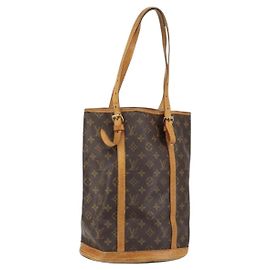 LOUIS VUITTON Monogram Bucket GM Schultertasche M42236 LV Auth hk3211