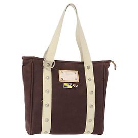 LOUIS VUITTON Antigua Cabas MM Bolsa Tote Marrón M80663 LV Auth 155143