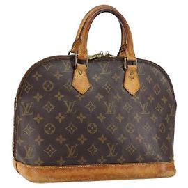 LOUIS VUITTON Monogram Alma Handtasche M51130 LV Auth 151251