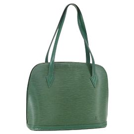 LOUIS VUITTON Borsa a Spalla Epi Lussac Verde M52284 LV Auth 155920