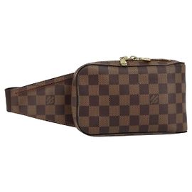LOUIS VUITTON Borsa a Spalla Geronimos Damier Ebene N51994 LV Auth 149561V