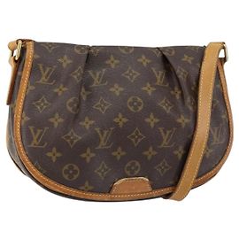 LOUIS VUITTON Borsa a Spalla Monogram Menilmontant PM M40474 LV Auth yk19805