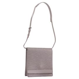 LOUIS VUITTON Epi Biarritz Schultertasche Flieder M5293B LV Auth gh1348
