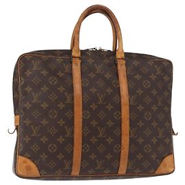 LOUIS VUITTON Monogram Porta Documentos de Viagem Bolsa de Negócios M53361 LV Auth ka692