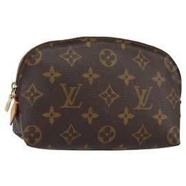 LOUIS VUITTON Pochette Cosmetica Monogram PM Pouch M43998 LV Auth 144295