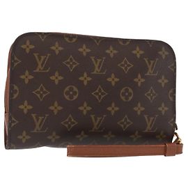 LOUIS VUITTON Clutch Orsay Monogram M51790 LV Auth BA8121