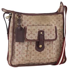 LOUIS VUITTON Mini Besace Monogram Mary Kate Borsa a Spalla Rossa M92321 Auth 155914
