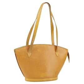 LOUIS VUITTON Borsa Lunga con Manici Saint Jacques Epi Gialla M52339 LV Auth th6426