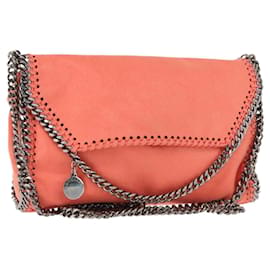 Borsa a spalla Falabella in suede arancione Stella McCartney 364519 Auth 145510 - Autre Marque