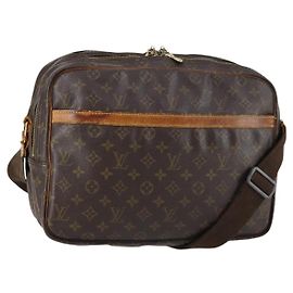 LOUIS VUITTON Borsa a Spalla Reporter GM Monogram M45252 LV Auth hk3036