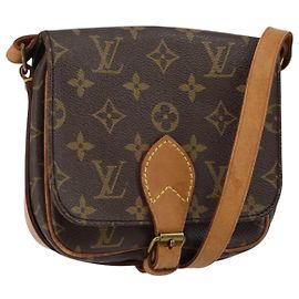 LOUIS VUITTON Bolso de Hombro Monogram Cartouchiere PM M51254 LV Auth 130814