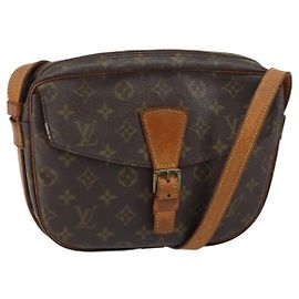LOUIS VUITTON Bolsa de Hombro Monogram Jeune Fille GM M51225 LV Auth gh1022