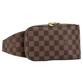 LOUIS VUITTON Borsa a Spalla Geronimos Damier Ebene N51994 LV Auth 149581V