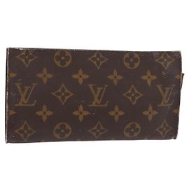 LOUIS VUITTON Monogram Bucket GM Accessory Pouch LV Auth 153402